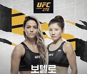 '불주먹' 김지연, UFC 4승 도전..내년 1월 보텔로와 격돌