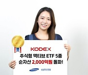 'KODEX 주식형 액티브 ETF' 5종 순자산 2000억 돌파