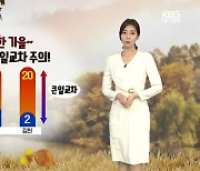 [날씨] 내일도 완연한 가을..경북 중심 내일 오전까지 '짙은 안개'