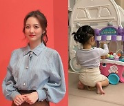 '오상진♥' 김소영, 얼마나 바쁘길래.."3일 만에 딸과 상봉"