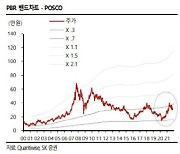 포스코, 4Q 건설경기·원재료 가격 등 변수..목표가↓-SK