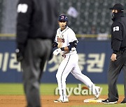 [MD포토] 강승호 '타임이요'