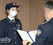 [TD포토] 임나영 '내가바로 아산경찰서 홍보대사'