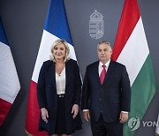 Hungary France Marine Le Pen