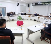 충북도의회 박문희 의장, 옥천지역 직속 기관·사업소 격려