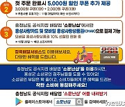 홍성군 28일 충남형 배달앱 '소문난샵' 시작..연말까지 10% 특별할인