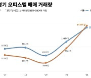 대체 주거지 효과..서울·경기 오피스텔 매매건수 전년比 48%↑