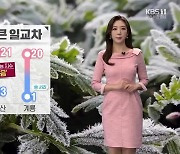 [날씨] 대전·세종·충남 내일 15도 안팎 큰 일교차..감기가능지수 '높음'