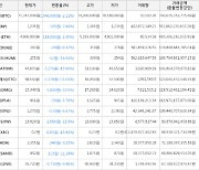 가상화폐 비트코인(-2.11%), 휴먼스케이프(-16.94%)