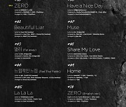 Track list for Super Junior D&E's first full-length album revealed