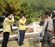 [중부경남] 조근제 함안군수, 승마공원 격려 방문