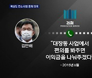 곽상도, 컨소시엄 중재 의혹..'이익 분배' 논의 정황도