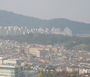 '미세먼지 가득한 도심'