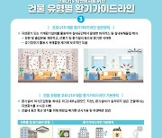 코로나19·호흡기 감염병 최소화..질병청 '슬기로운 환기지침'
