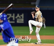 [MD포토] 루친스키 '삼성 상대로 올 시즌 마지막 등판'