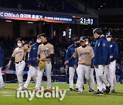 [MD포토] NC '마지막 경기도 승리할게요'