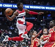 APTOPIX Hawks Wizards Basketball