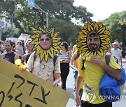 ISRAEL CLIMATE PROTEST