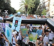 ISRAEL CLIMATE PROTEST