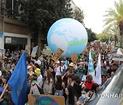 ISRAEL CLIMATE PROTEST