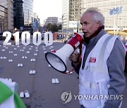 BELGIUM PROTEST GLOBAL DAY ACTION CARE