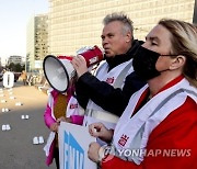 BELGIUM PROTEST GLOBAL DAY ACTION CARE