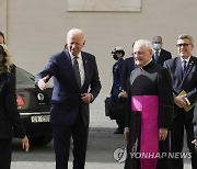 Vatican Pope G20 Biden