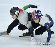 흔들리는 쇼트트랙, 월드컵 2차 대회 남녀 1,500m 노골드