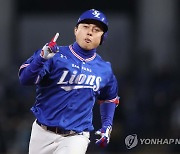 삼성 김헌곤 '단독 1위 가자!'