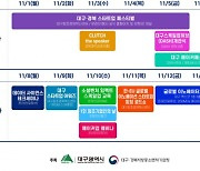 대구시 '스타트업위크' 11월1~13일 개최