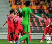 [U-23 대표팀] '산뜻한 출항' 황선홍호, 3연승으로 아시안컵 본선행.. 싱가포르에 5-1 승