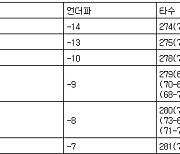 [KLPGA 최종순위] SK네트웍스·서울경제 레이디스 클래식