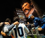 ITALY SOCCER MARADONA BIRTHDAY ANNIVERSARY