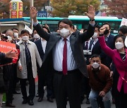 홍준표 대구, 윤석열 경기..당원투표 첫날 '당심' 호소