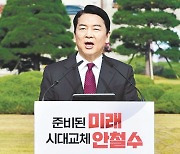 [사설]안철수의 세 번째 대선 출마 선언