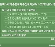 꽉 막힌 간선도로 30% 빨라진다..2030년 BRT 81개로