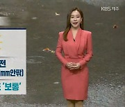 [날씨] 제주 내일 오전 비 소식..미세먼지 '보통'