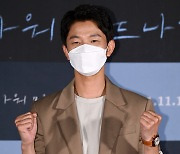 이승훈, '두 주먹 불끈' [사진]