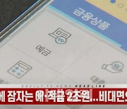 (영상)농협·신협 등에 잠자는 예·적금 2조원.."제발 찾아가세요"