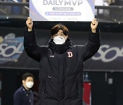 '데일리 MVP' 최원준 "작년보다 책임감이 더 크다"