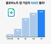 네이버, AI 음성기록 '클로바노트' 가입자 100만명 돌파