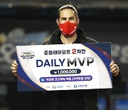 준플레이오프 2차전 MVP, LG 켈리