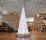 코엑스몰 별마당 도서관 '실버트리' 전시