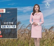 [날씨]'입동' 막바지 가을 즐기세요..월요일 기온 '뚝'