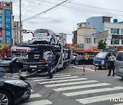 교통사고 사망 10명 중 4명 '보행자'.."운전자 일단 '멈춤' 습관 필요"