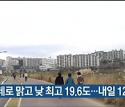 울산 대체로 맑고 낮 최고 19.6도..내일 12~20도