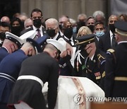 USA COLIN POWELL FUNERAL