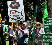 AUSTRALIA ENVIRONMENTAL POLITICS PROTEST