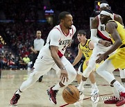 Pacers Trail Blazers Basketball