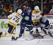 Predators Canucks Hockey